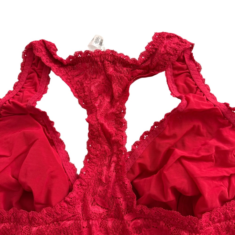 NEW COSABELLA never say never extended racie racerback bralette mystic red 3X - Picture 12 of 14